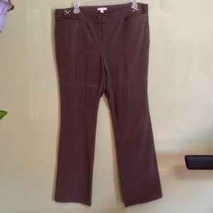 18T NY & Co Brown dress slacks